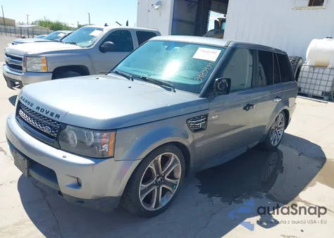 2012 Land Rover Range Rover Sport Hse из США, поврежденный, VIN SALSK2D45CA726567